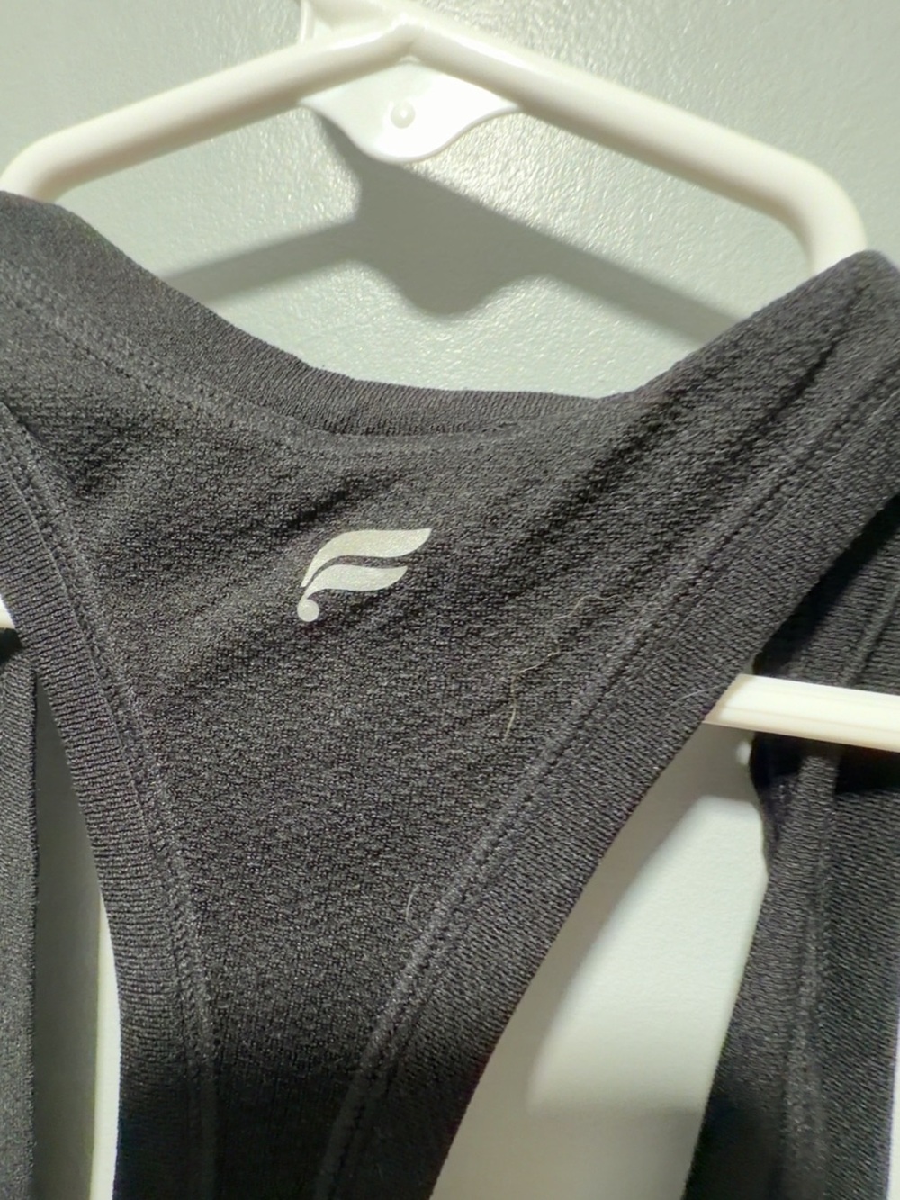 Fabletics Black Racerback Tank Top - Picture 4 of 4